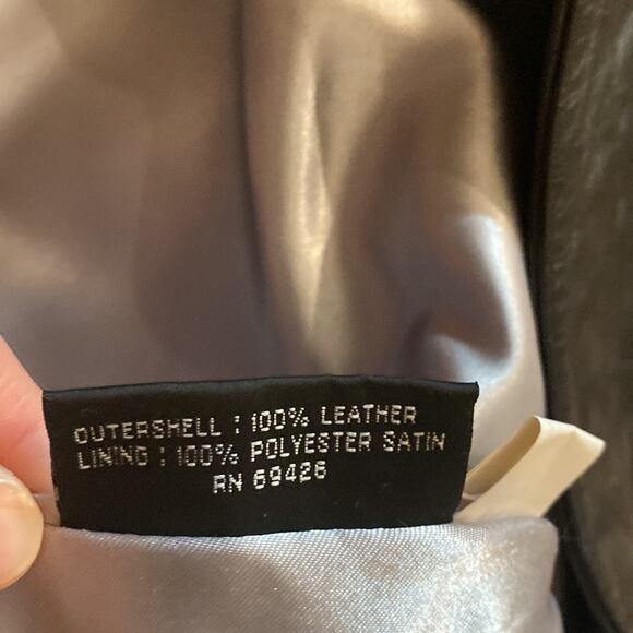 Maxima Wilson’s Leather Studded Leather Jacket & Bootcut Pants EUC Sz 10/M - Picture 8 of 16